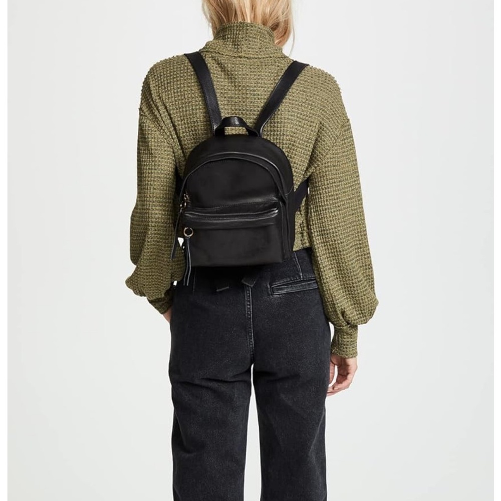 Madewell Black Mini Backpack